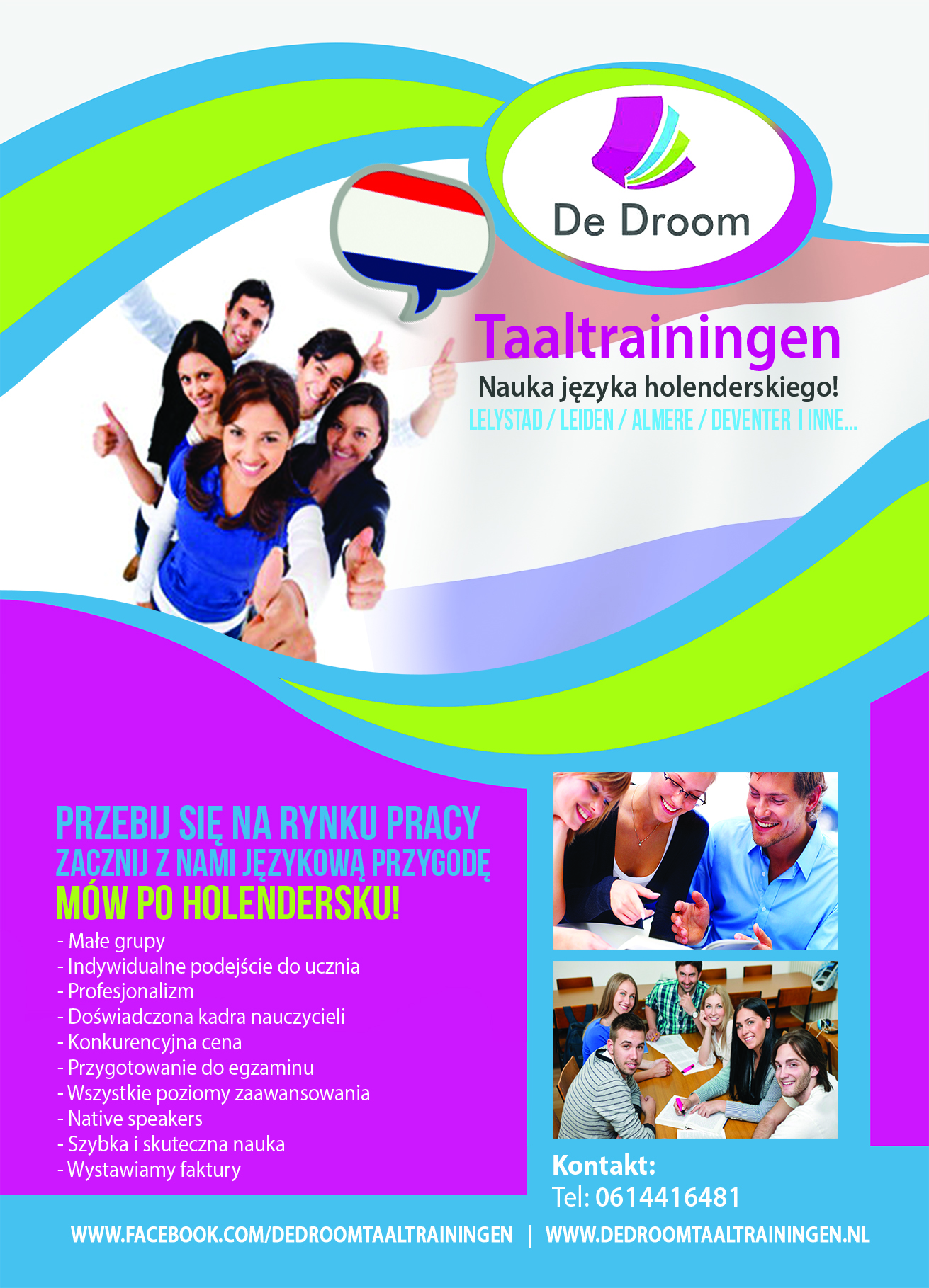 Szkoła holenderskiego w holandii
